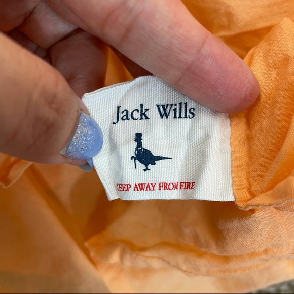 Jack Wills Orange Ellingdon Dress - Picture 5 of 8